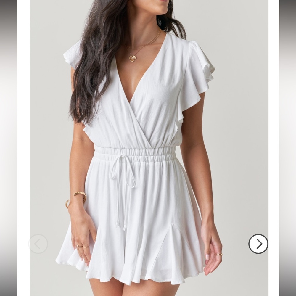 Altar’s State White Flowy Dress